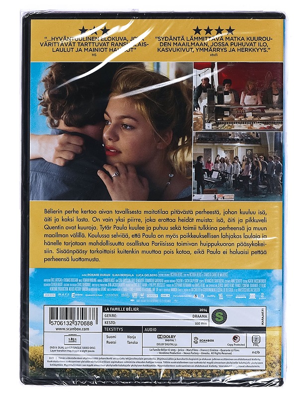 Belierin Perhe - DVD - DVD-elokuvat - 10105458966 - 1