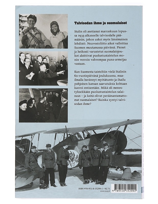 Taistelu Suomesta 1939-1940 - Sander, Gordon F. - Historiakirjat - 10105458974 - 1