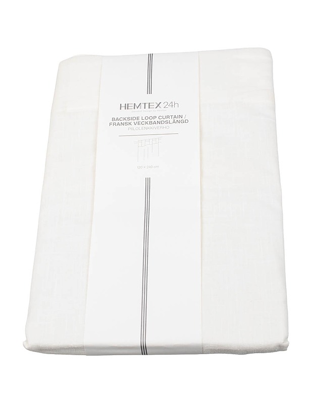 HEMTEX 24h piilolenkkiverho, 120x240 cm - Verhot ja kapat - 10105458988 - 0