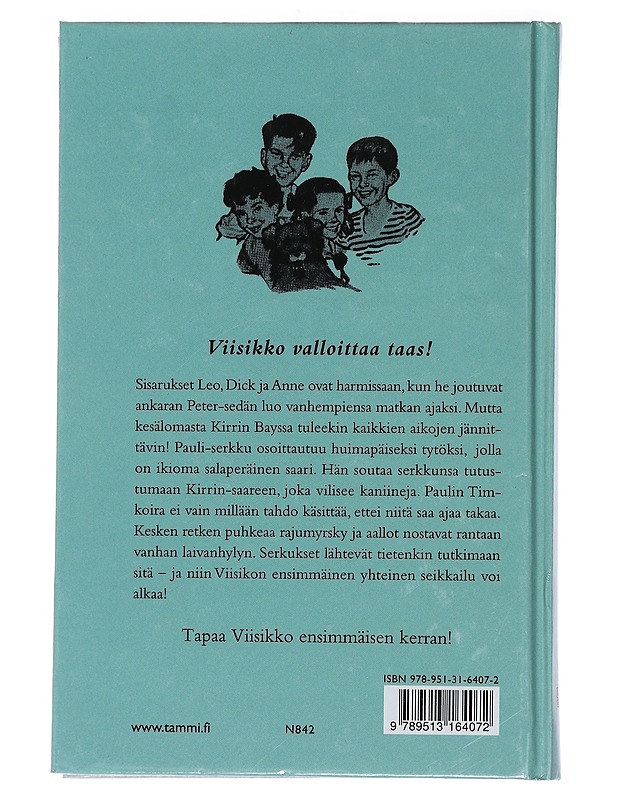 Viisikko aarresaarella - Blyton, Enid - Lastenkirjat - 10105459002 - 1
