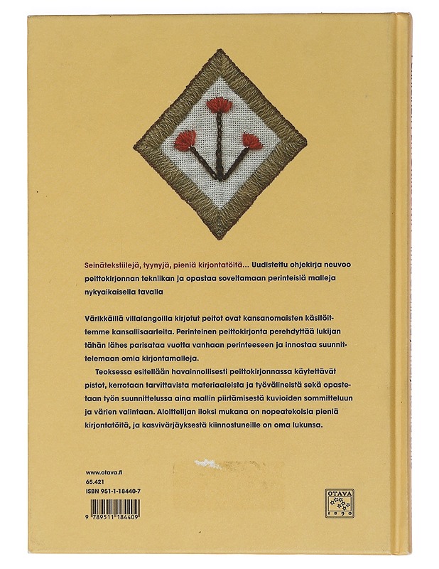 Perinteinen peittokirjonta - Grönlund, Irma - Harrastekirjat - 10105459006 - 1