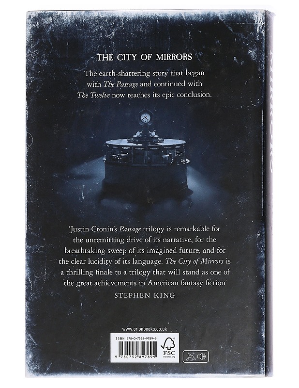The city of mirrors - Justin Cronin - Fantasia- ja scifi - 10105459019 - 1