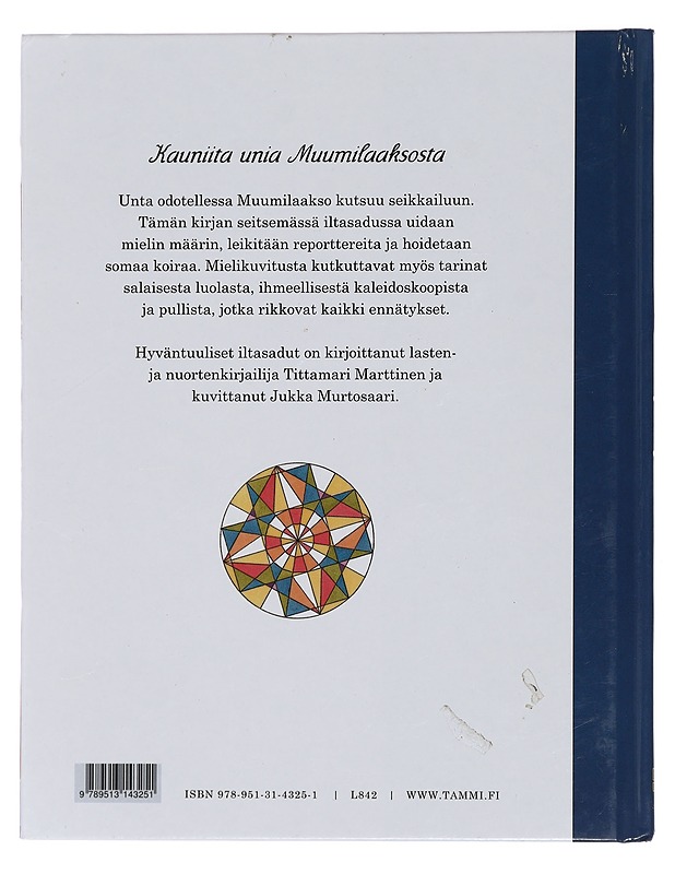 Hyvää yötä, Muumipeikko - Marttinen, Tittamari - Lastenkirjat - 10105459024 - 1