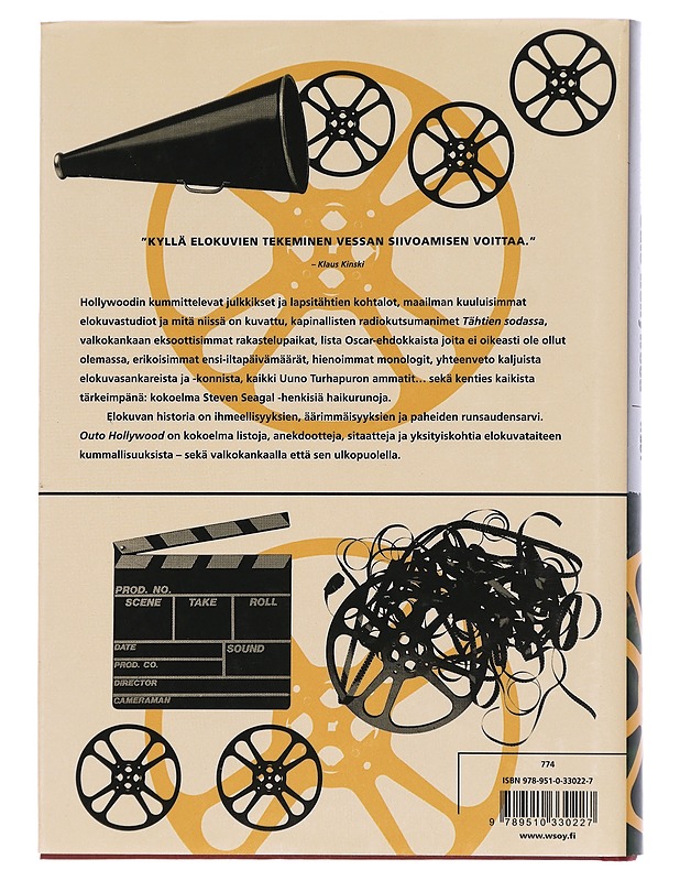 Outo Hollywood : elokuvahistorian kummallisuuksia - Henrik Laine - Historiakirjat - 10105459054 - 1