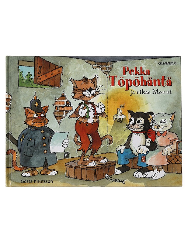 Pekka Töpöhäntä ja rikas Monni - Knutsson, Gösta - Lastenkirjat - 10105459058 - 0