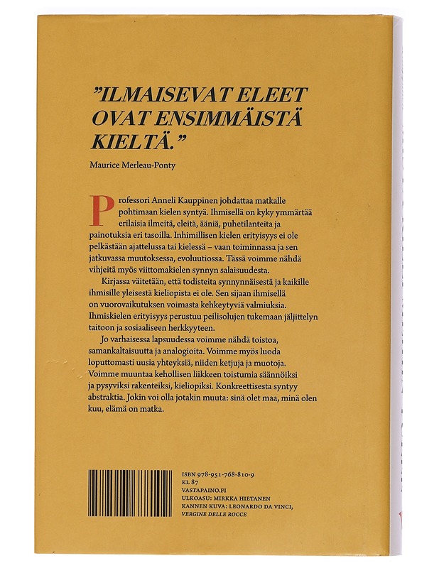 Mistä kieli meihin tulee - Anneli Kauppinen - Historiakirjat - 10105459059 - 1