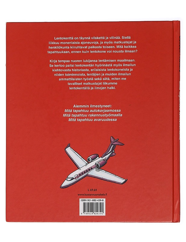 Mitä tapahtuu lentokentällä - Golluch, Norbert - Lastenkirjat - 10105459080 - 1