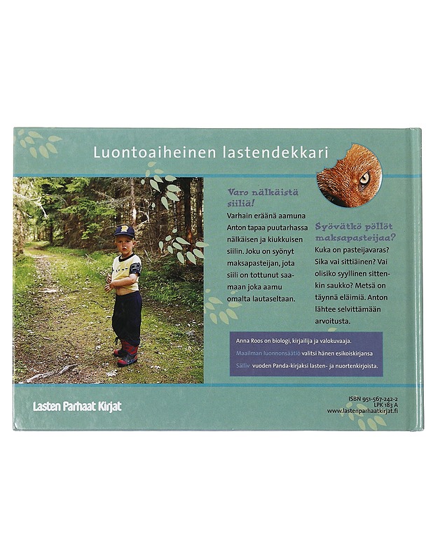 Ruohikossa rapisee : kuka vei siilin herkut? - Roos, Anna - Lastenkirjat - 10105459086 - 1