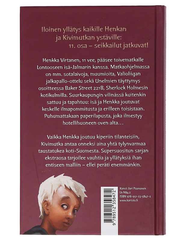 Etsivätoimisto Henkka & Kivimutka ja Sherlock Holmesin jalanjäljet - Veirto, Kalle, kirjoittaja - Lastenkirjat - 10105459094 - 1