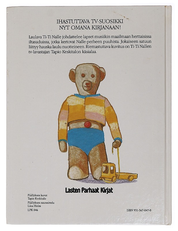 Ti-Ti Nallen talo : satuja ja lauluja - Korpela, Riitta - Lastenkirjat - 10105459097 - 1