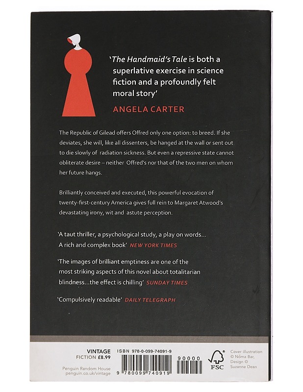 The handmaid's tale - Margaret Atwood - Fantasia- ja scifi - 10105459132 - 1