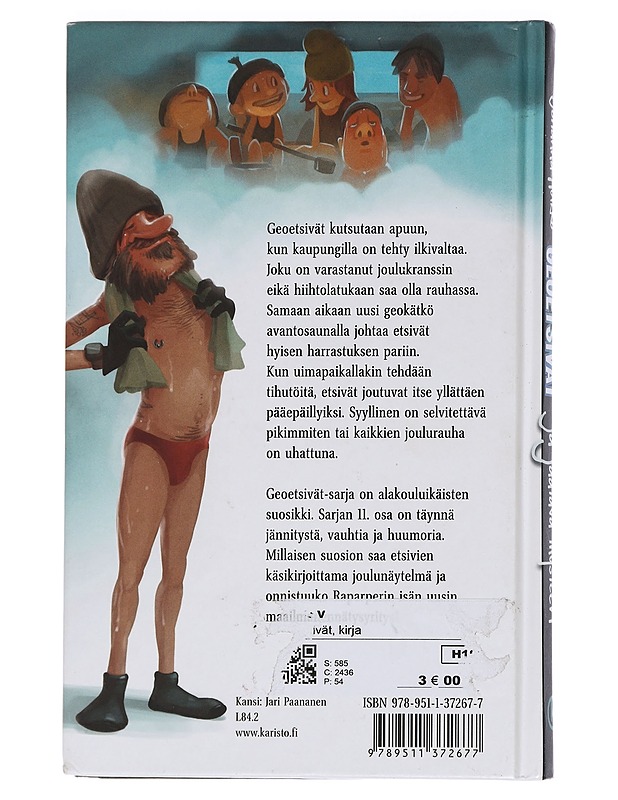 Geoetsivät ja jäätävä mysteeri - Hulkko, Johanna - Lastenkirjat - 10105459139 - 1