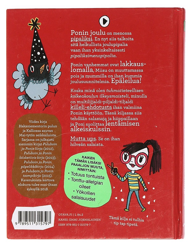 Puluboin ja Ponin komerokirja - Salmi, Veera - Lastenkirjat - 10105459141 - 1