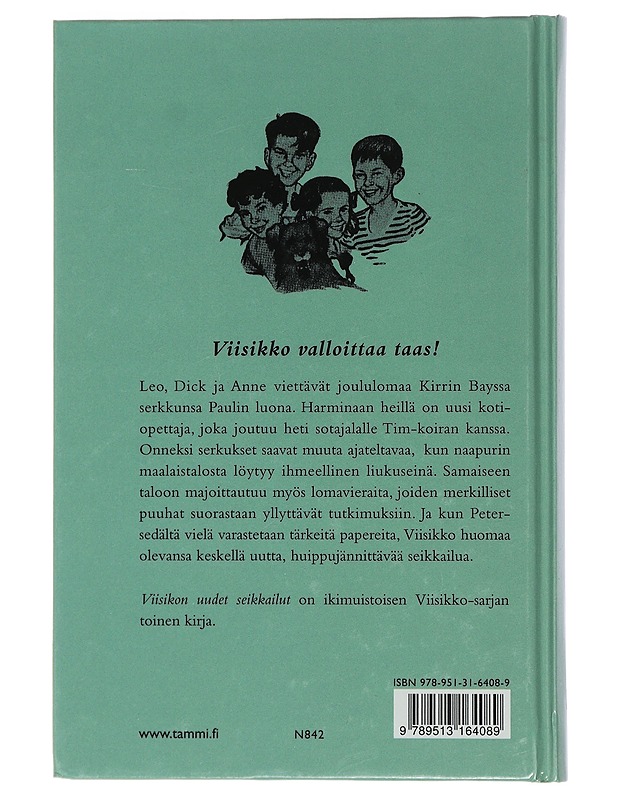 Viisikon uudet seikkailut - Blyton, Enid - Lastenkirjat - 10105459146 - 1