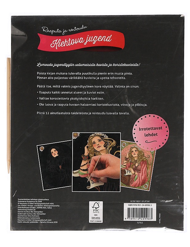 Raaputa ja rentoudu : Kiehtova jugend - Steingräber, Mia - Lastenkirjat - 10105459150 - 1