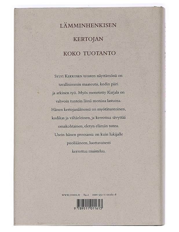 Teokset - Sylvi Kekkonen - Romaanit ja novellit - 10105459157 - 1