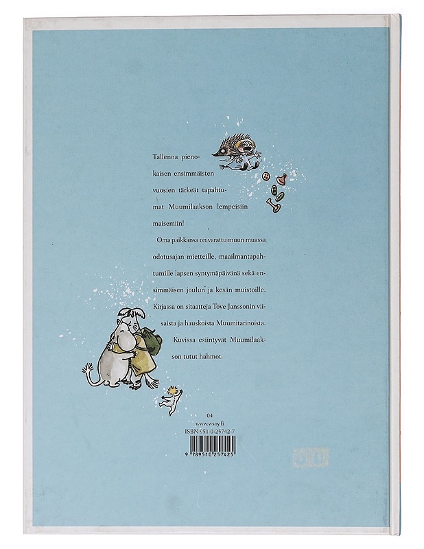 Muumilaakson vauvakirja - Malila, Sami - Lastenkirjat - 10105459173 - 1
