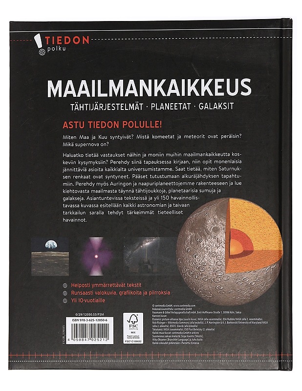 Maailmankaikkeus: tähtijärjestelmät, planeetat, galaksit - Junker Miranda, Ulrika - Tietokirjat - 10105459195 - 1