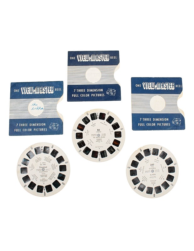 VIEW-MASTER - 3 kpl stereokuva keloja - Muut sisustustavarat - 10105459227 - 0