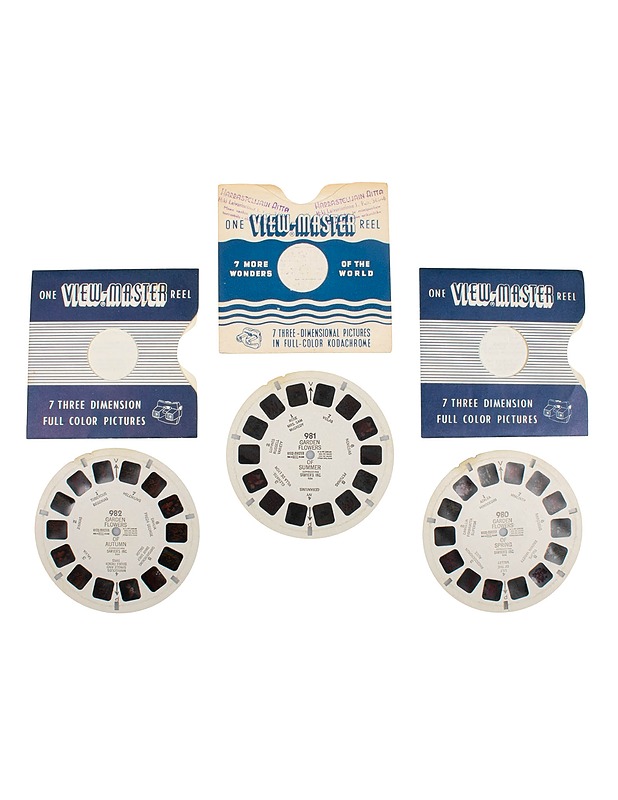 VIEW-MASTER Garden Flowers kelat, 3 kpl - Muut sisustustavarat - 10105459237 - 0