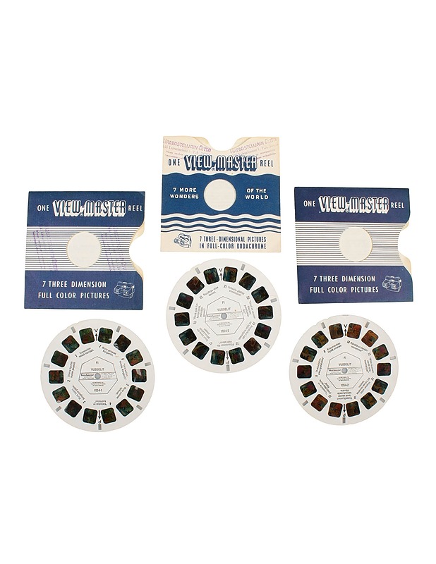 VIEW-MASTER Vusselit stereoslide kelat, 3 osaa - Muut sisustustavarat - 10105459262 - 0