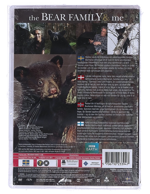 The Bear Family Et Me - DVD - DVD-elokuvat - 10105459269 - 1