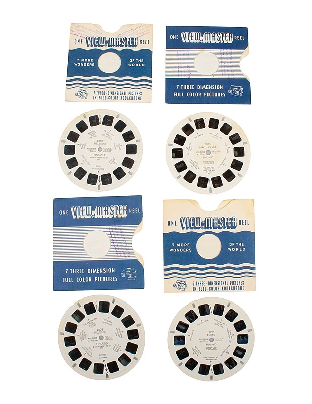 VIEW-MASTER stereokuvat reelejä, 4 kpl - Muut sisustustavarat - 10105459284 - 0