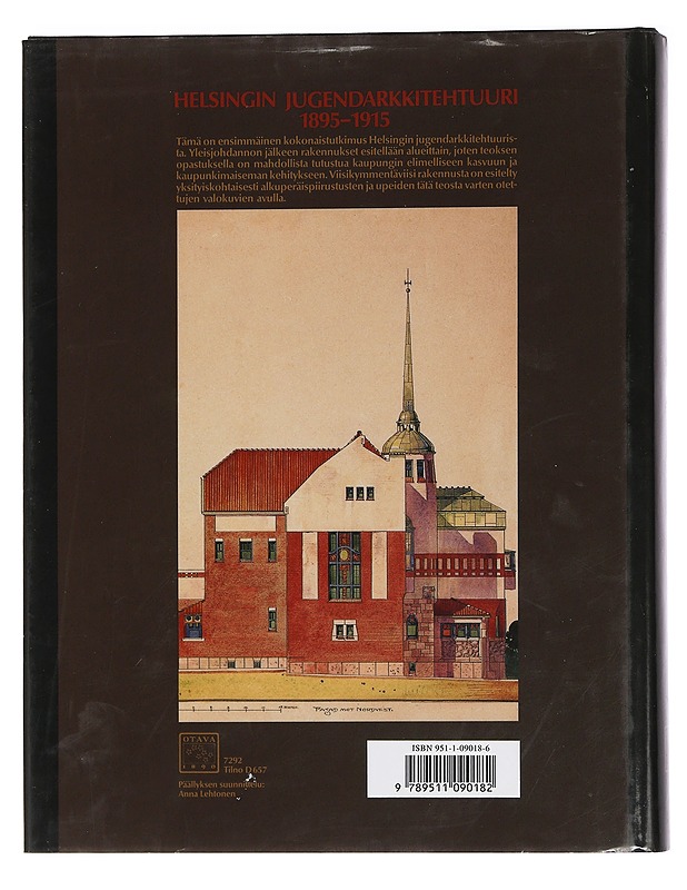 Helsingin jugendarkkitehtuuri 1895-1915 - Moorhouse, Jonathan - Historiakirjat - 10105459294 - 1