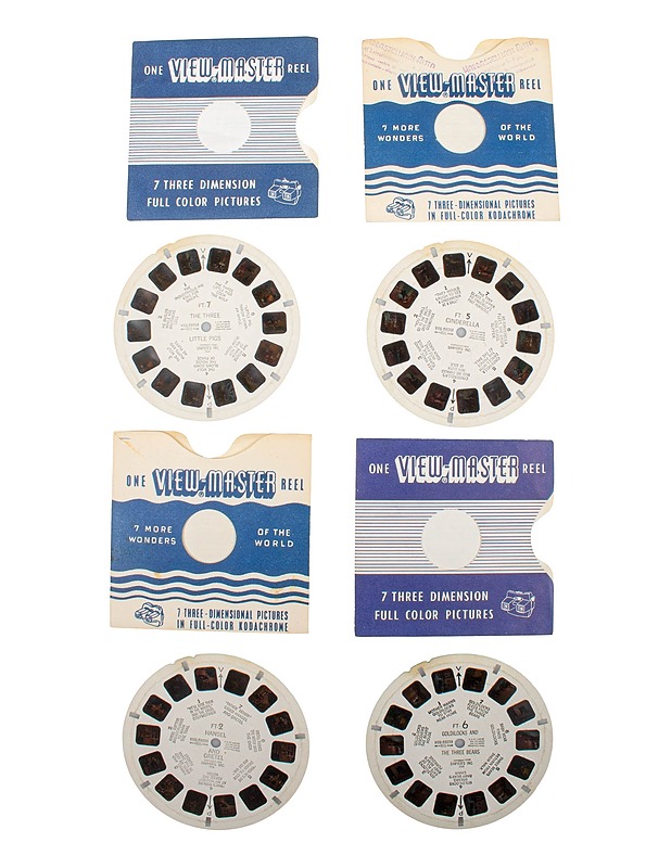 VIEW-MASTER Satukokoelma - 4 rullaa stereokuvia - Muut sisustustavarat - 10105459301 - 0
