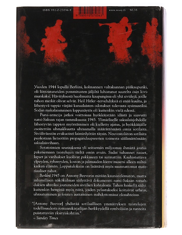 Berliini 1945 - Beevor, Antony - Historiakirjat - 10105459306 - 1