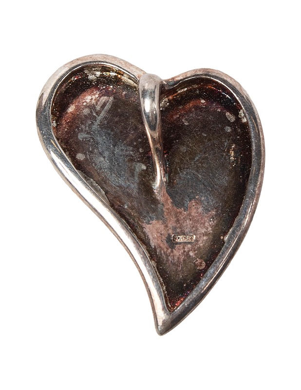 Hopeariipus, sydän - Askartelu - 10105459308 - 1