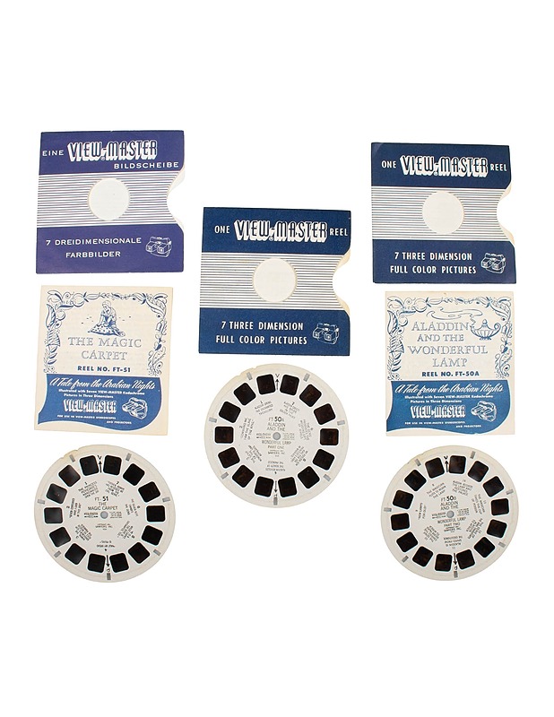 VIEW-MASTER stereokiekot, 3kpl - Muut sisustustavarat - 10105459317 - 0