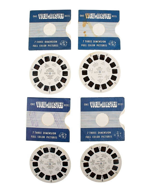 VIEW-MASTER Matkailuaiheiset kiekot, 4 kpl - Muut sisustustavarat - 10105459329 - 0