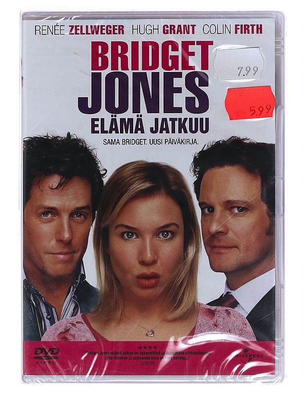 Bridget Jones: Elämä jatkuu - DVD - DVD-elokuvat - 10105459328 - 0