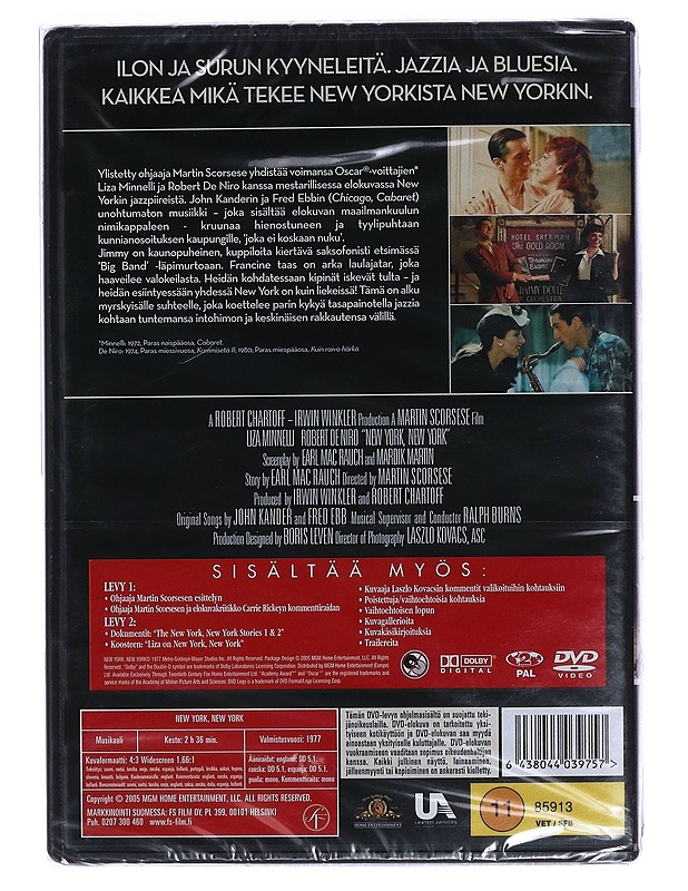 New York New York - DVD - DVD-elokuvat - 10105459334 - 1