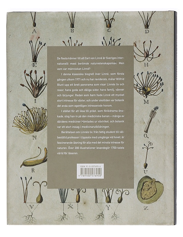 Carl von Linné - Blunt, Wilfrid - Elämäkerrat ja muistelmat - 10105459346 - 1