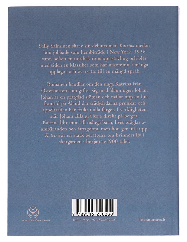 Katrina - Sally Salminen - Romaanit ja novellit - 10105459351 - 1