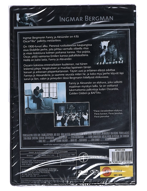 Fanny Ja Alexander - DVD - DVD-elokuvat - 10105459355 - 1
