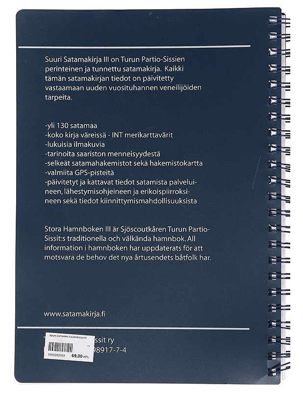 Suuri satamakirja Stora hamnboken 3 Suomenlahti = Finska viken - Turun partio-sissit (meripartiolippukunta) - Harrastekirjat - 10105459370 - 1