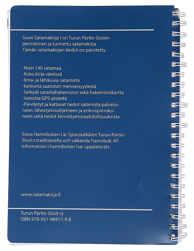 Suuri satamakirja = Stora hamnboken. 1, Turun saaristo = Åbo skärgård - Turun partio-sissit (meripartiolippukunta) - Harrastekirjat - 10105459375 - 1