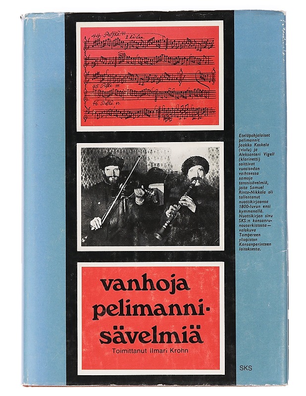Ilmari Krohn : Vanhoja pelimannisävelmiä - Tietokirjat ja oppaat - 10105459391 - 0