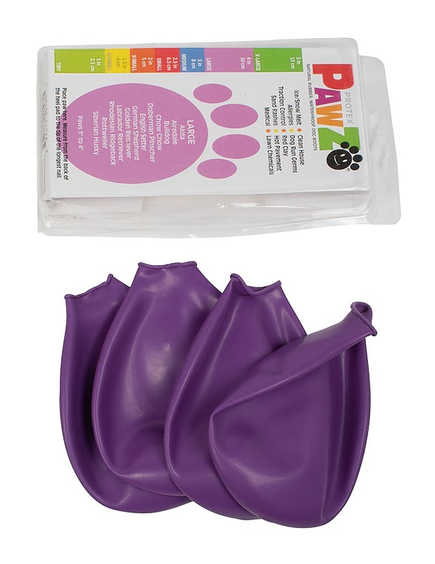 PAWZ PROTEX Large koiran tossut - Lemmikkitarvikkeet - 10105459384 - 0