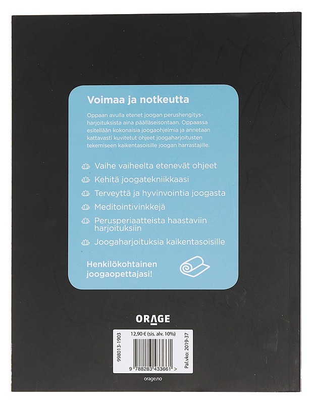 Jooga - Voimaa ja notkeutta - Katriina Mähönen & Per Steffensen & Bens Aaro - Harrastekirjat - 10105459398 - 1