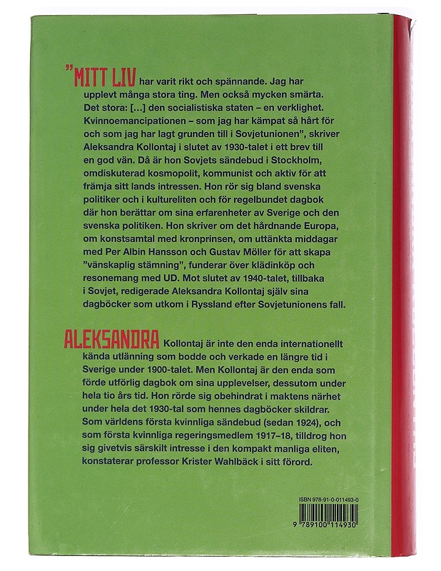 Aleksandra Kollontajs dagböcker 1930-1940 - Kollontai, Aleksandra - Elämäkerrat ja muistelmat - 10105459417 - 1