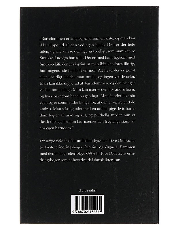 Det tidlige forår - Ditlevsen, Tove - Tietokirjat ja oppaat - 10105459408 - 1