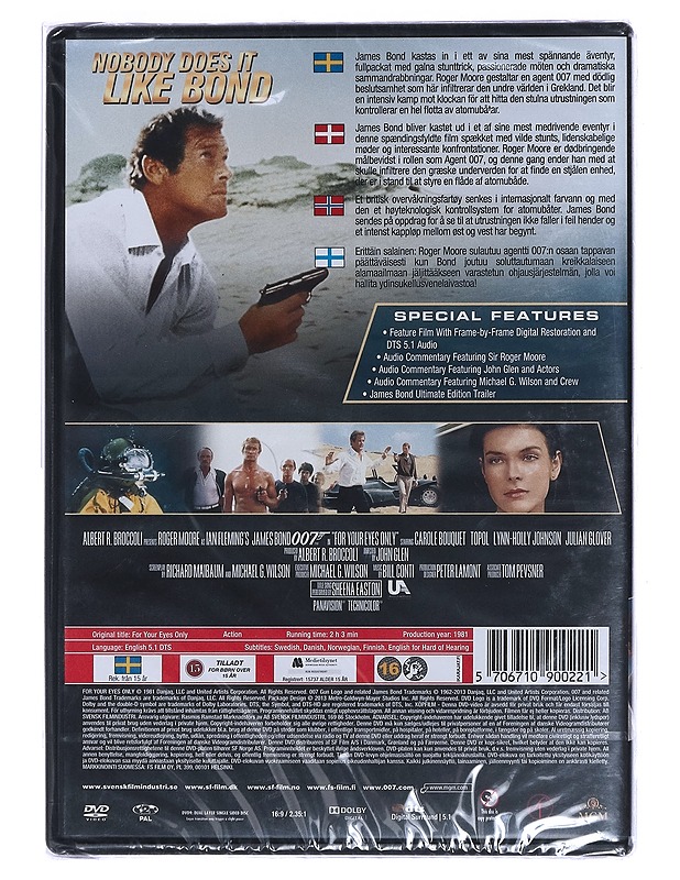 For your etes only - DVD - DVD-elokuvat - 10105459409 - 1