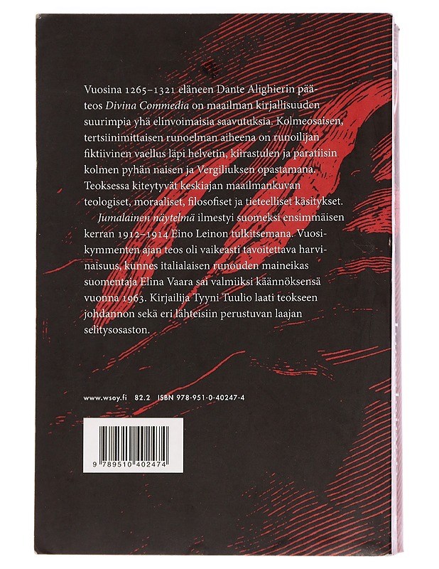 Jumalainen näytelmä = Divina Commedia - Dante Alighieri - Romaanit ja novellit - 10105459421 - 1