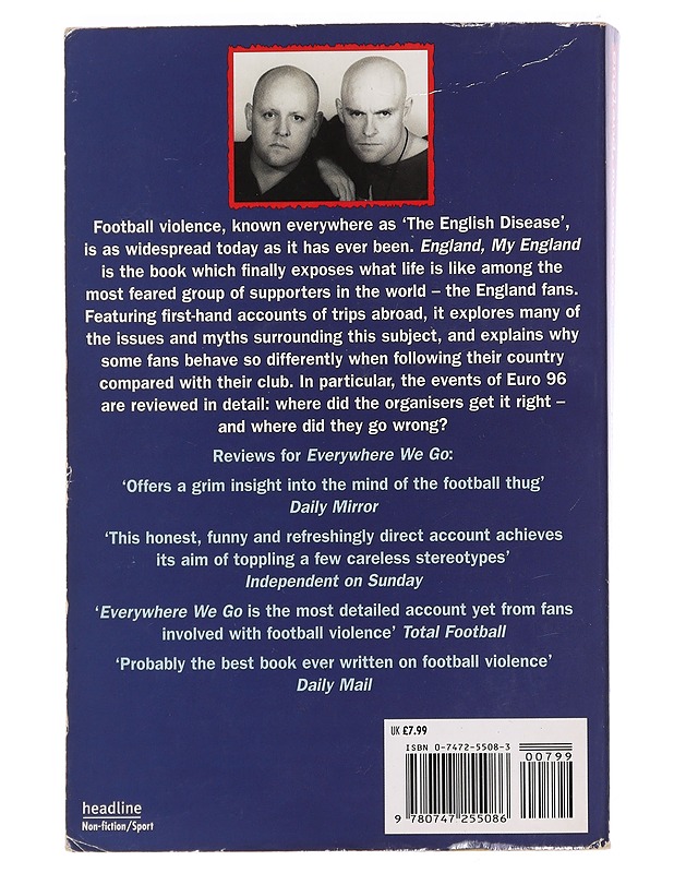 england, my england, the trouble with the national football team - Kaunokirjallisuus - 10105459424 - 1