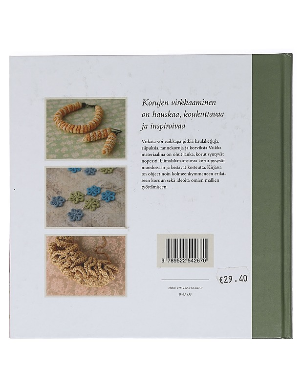 Virkatut korut - Meriläinen, Johanna - Harrastekirjat - 10105459437 - 1