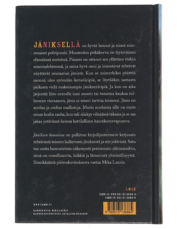 Jäniksen housuissa : satu - Vuorio, Maria - Lastenkirjat - 10105459443 - 1